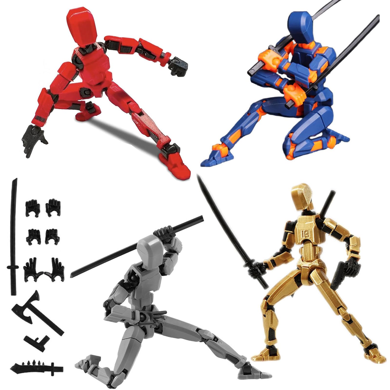 Amazon.co.jp: VZNYBL (組み立て完了) 4パック T13 アクション